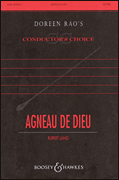 Agneau de Dieu SATB choral sheet music cover